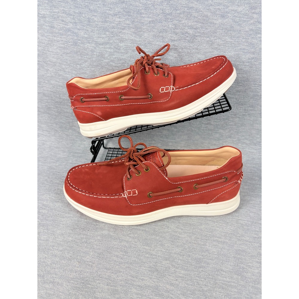 Samuel Hubbard New Endeavor Nantucket Red Boat Shoes M1500-333 Mens 12 M
